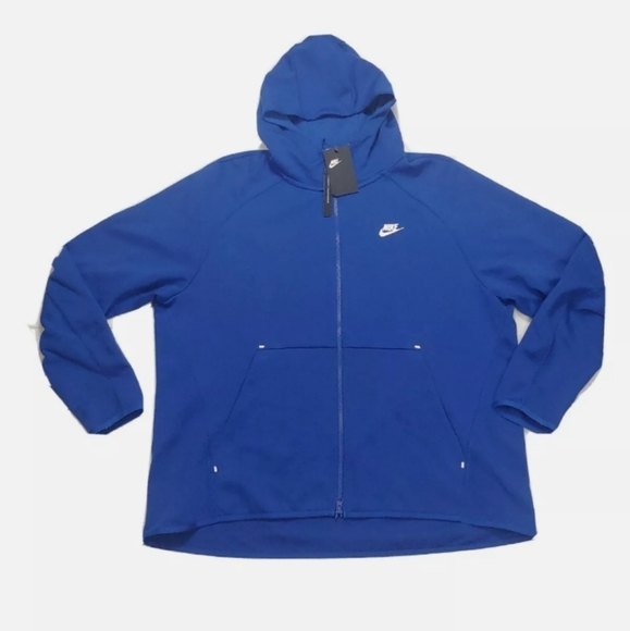- Nike SWS Tech Fleece Hoodie Men's Full Zip Jacket - Picture 1 of 6